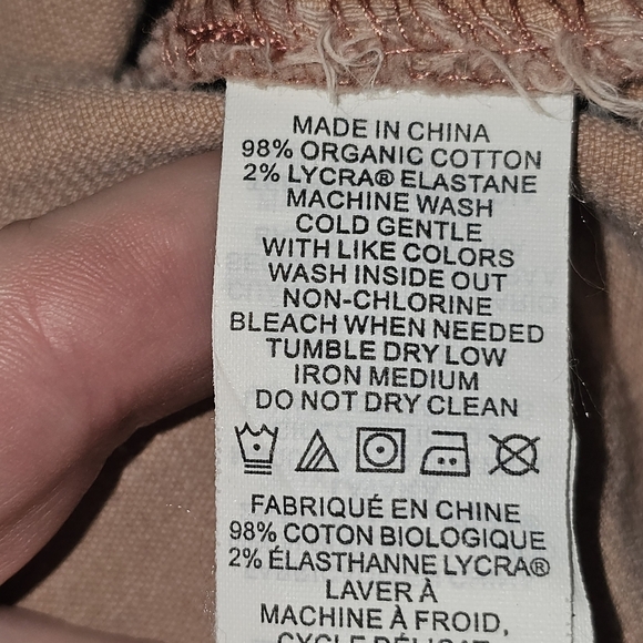 PRANA Merrigan Pink Corduroy Dress In Small - Picture 8 of 8